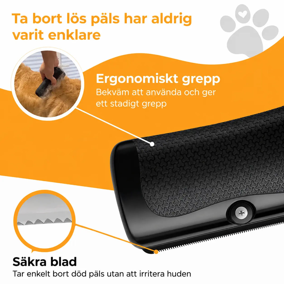 Furello™ Pälsborste - Den smarta lösningen mot löst hundhår